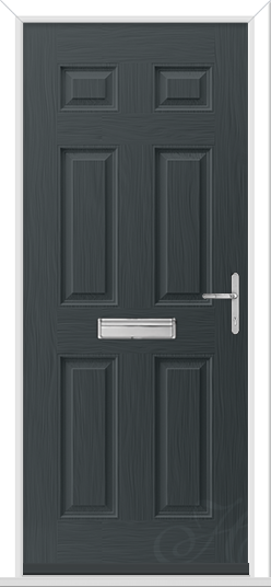 Camarque Solid in Anthracite Grey