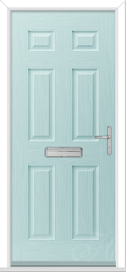 Camarque Solid in Duck Egg Blue