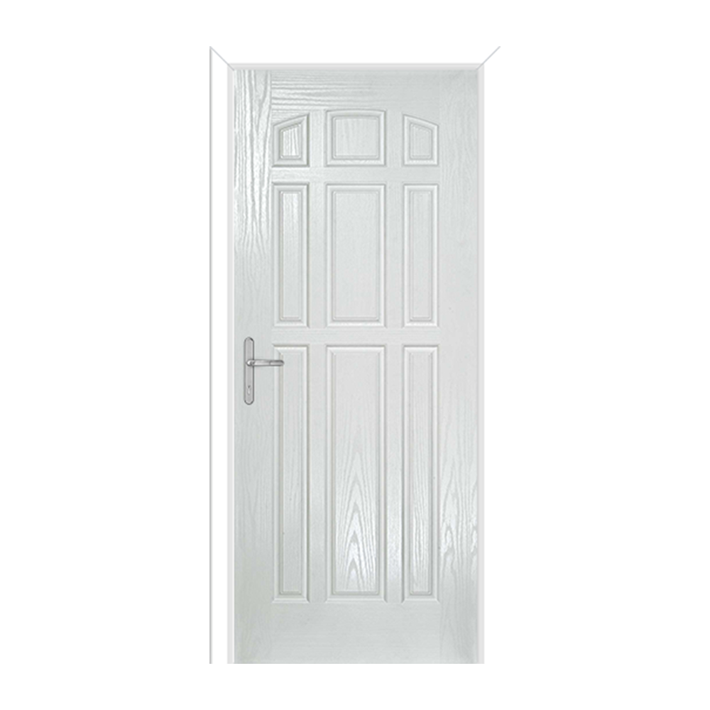 Premium Composite Impala Solid Door in Blue