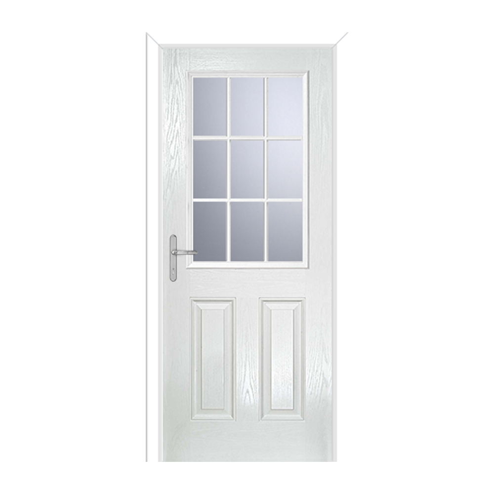 Premium Composite Mulsanne 1 Geo Bar Door in Blue