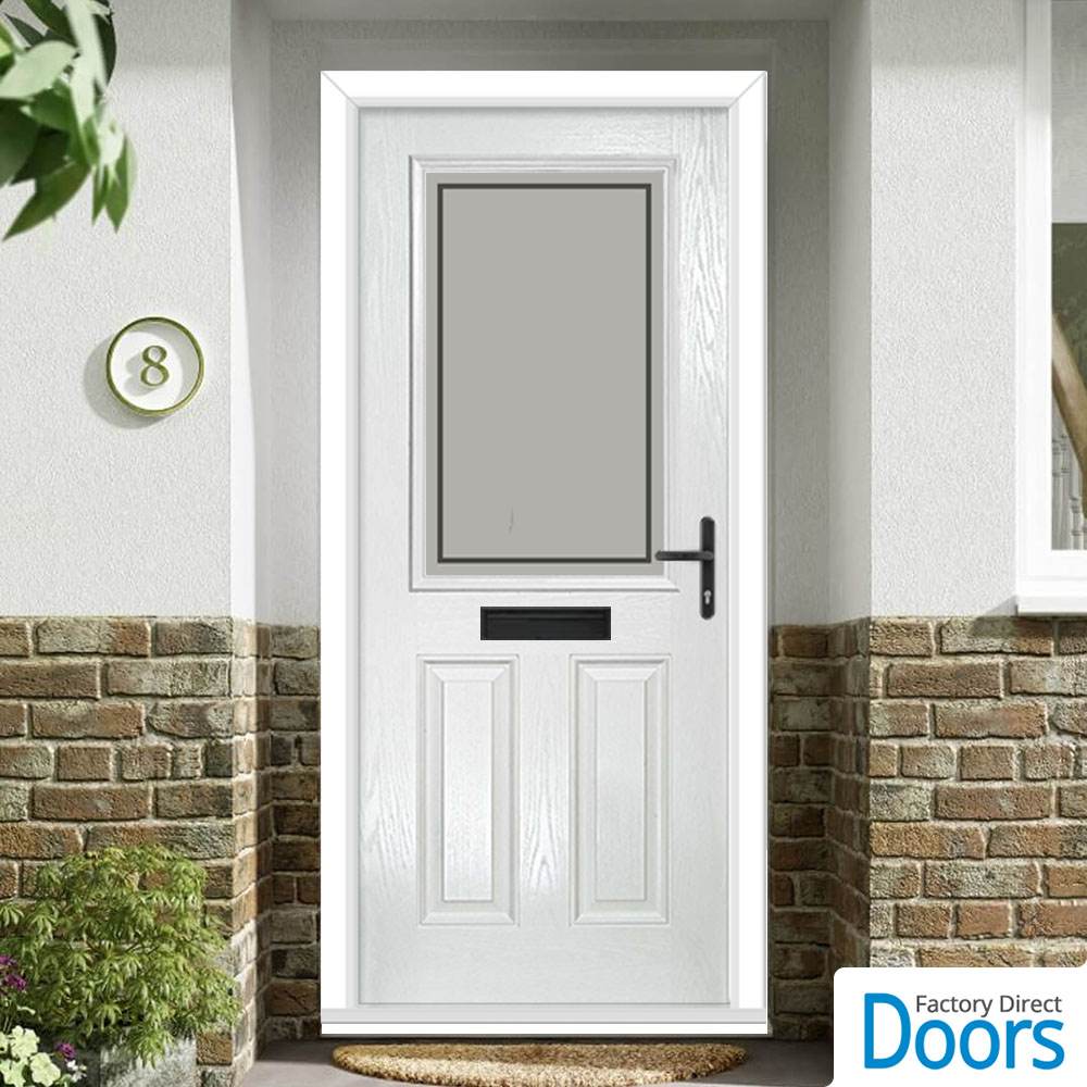 Premium Composite Mulsanne 1 Door in White