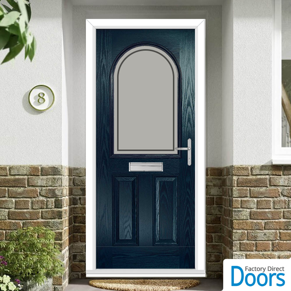 Premium Composite Snipe 1 Door in Blue