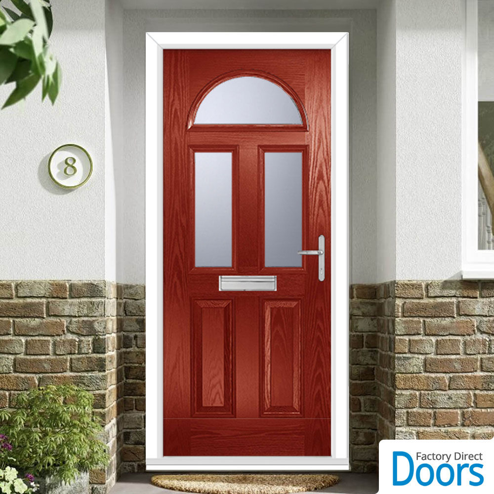 Premium Composite Tuscan 3 Door in Red