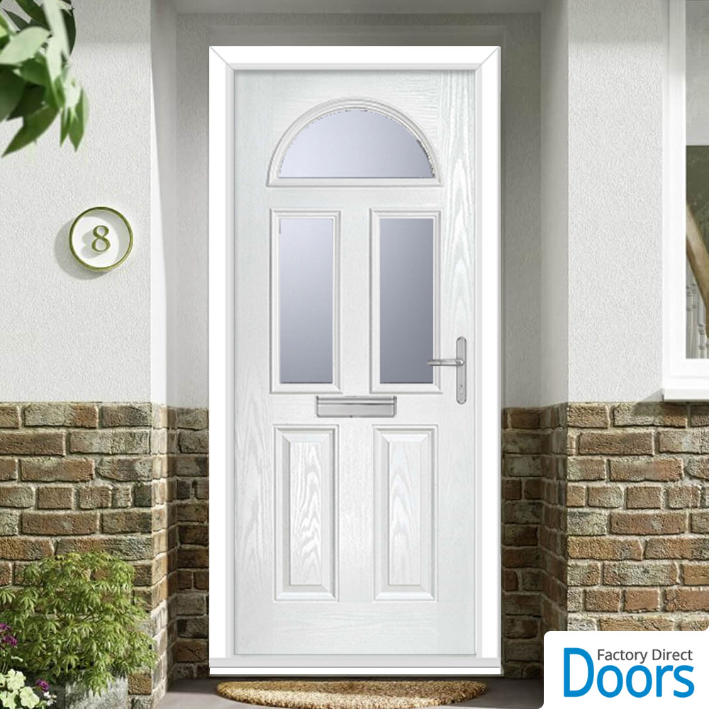 Premium Composite Tuscan 3 Door in White
